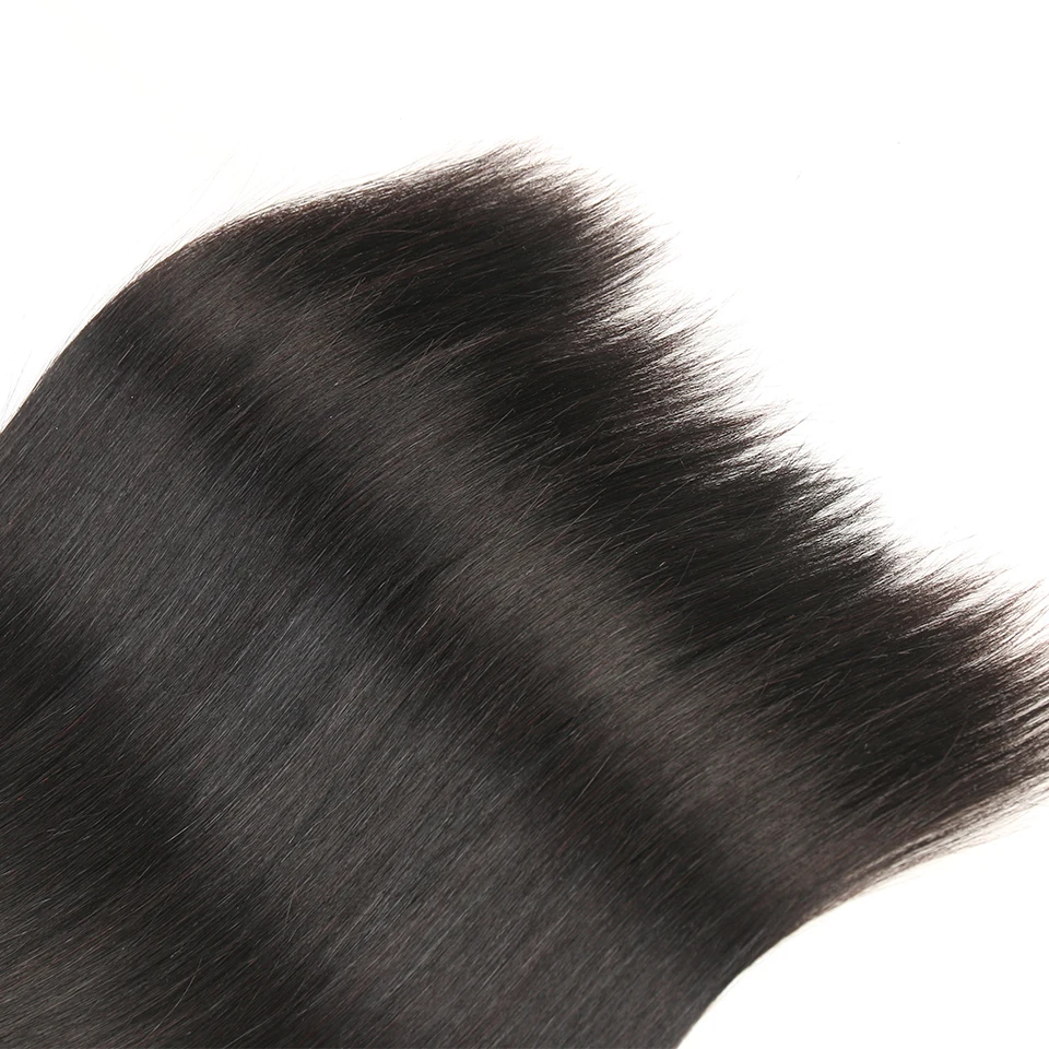 Sleek Brazilian Straight Lace Frontal Closure With Bundles 4 Pcs Free Ship Non Remy Human Hair Weave 3 Bundles With 13X4 Frontal Sleek Brazilian Straight Lace Frontal Closure With Bundles 4 Pcs Free Ship Non Remy Human Hair Weave 3 Bundles With 13X4 Frontal