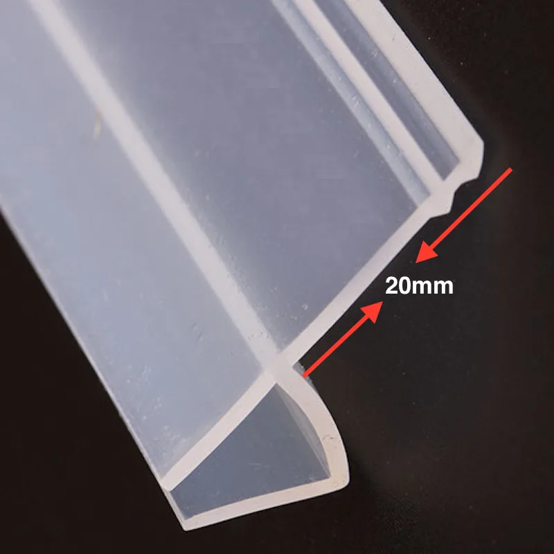 Marketing 6 8 10 12mm Glass Seals Frameless Shower Door Window