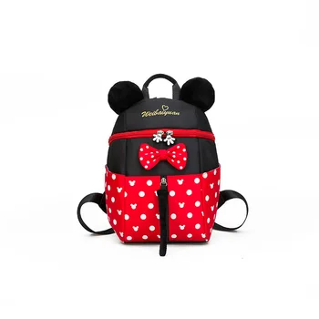 

New Children Backpack Kindergarten Schoolbag for Girl and Boy Cartoon Minnie Princes Cute Mini Bag