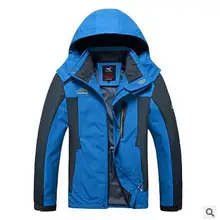 Мужская водонепроницаемая ветрозащитная куртка размера плюс, теплая куртка для альпинизма, мужская спортивная одежда большого размера 5XL 7XL 8XL