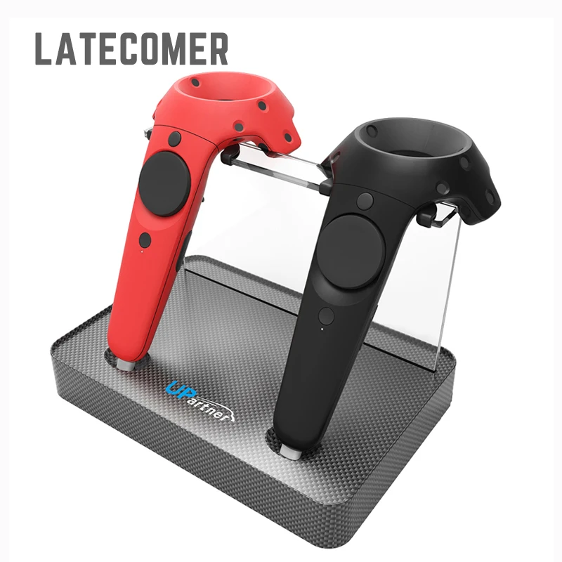 Controller font b wireless b font magnetic adsorption Charge Double Charging Station For HTC VIVE VR
