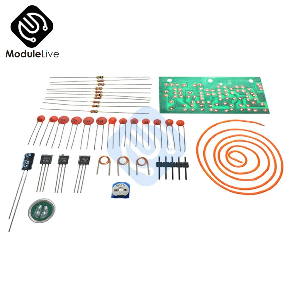 FM радио беспроводной микрофон DIY наборы высокочастотная микрофонная плата