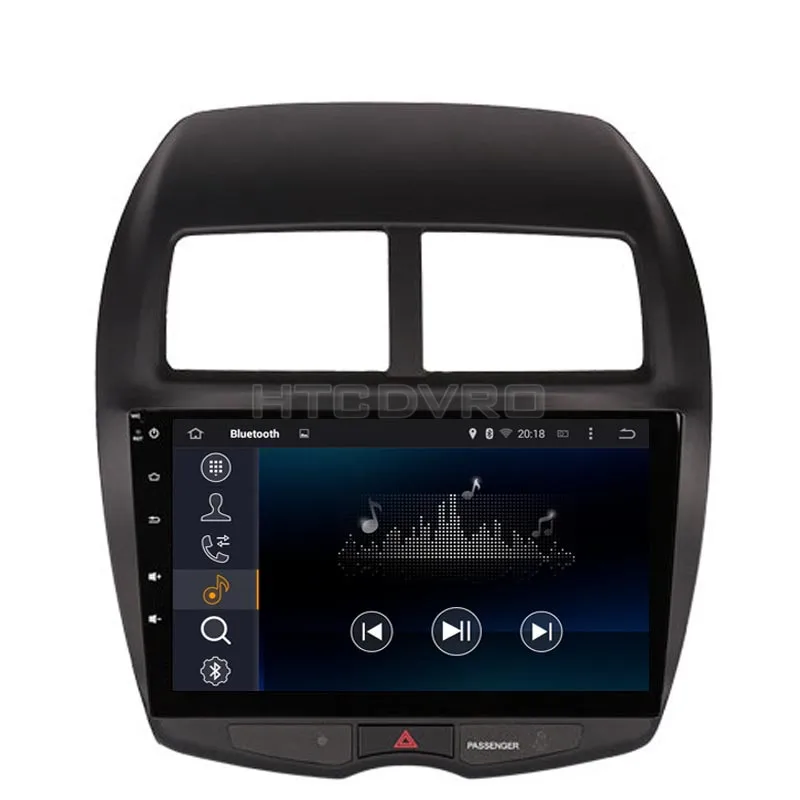 Cheap YMODVHT 10.1inch Octa Core 4GB+32GB Android 9.0 Car DVD Player for Mitsubishi ASX 2007-  Radio Stereo GPS Navigation 5