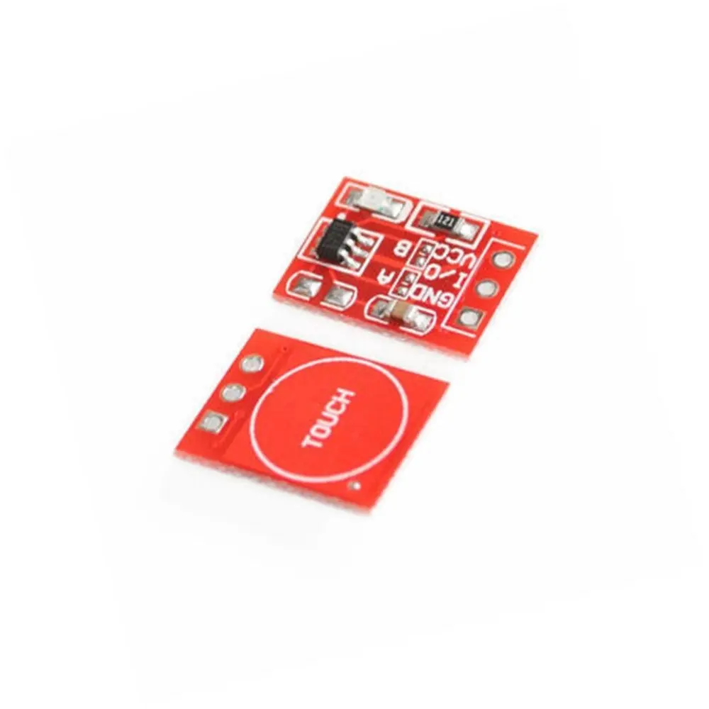 

50PCS NEW TTP223 Touch Button Sensor Module Capacitor type Single Channel Self Locking Touch Switch Sensor
