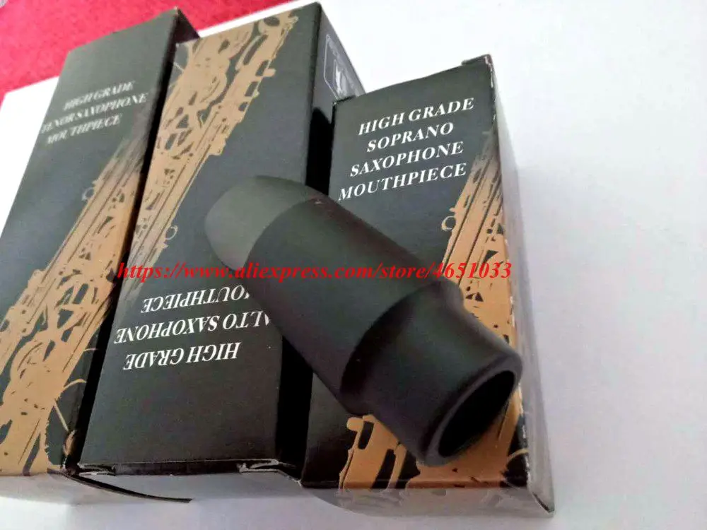 1pcsNew-High-grade-Alto-tenor-soprano-saxophone-Mouthpiece-Hard-rubber-material-Woodwind-instrument-parts (2)