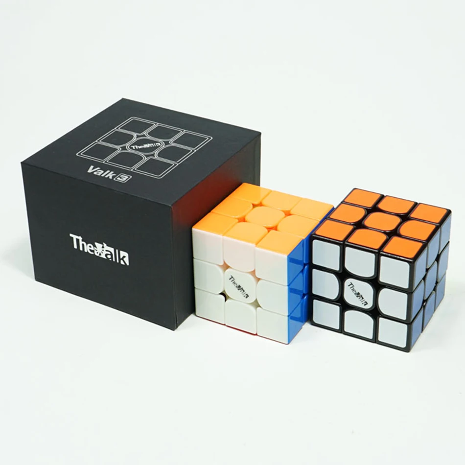 QiYi valk3 скоростной куб QY Valk 3 stickerless cubo magico профессиональные забавные игрушки