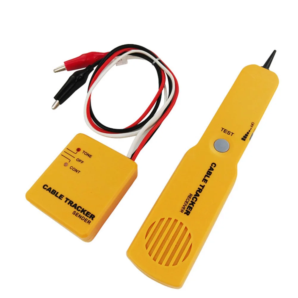 

RJ11 Network Phone Telephone Cable Tester Toner Wire Tracker Tracer Diagnose Tone Line Finder Detector Network Tools