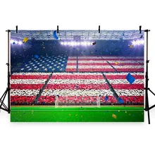 Vinyl Photography Background Football Field Soccer Theme Party American Flag Champion Children Backgrounds for Photo Studio Vinyl Photography Background Football Field Soccer Theme Party American Flag Champion Children Backgrounds for Photo Studio