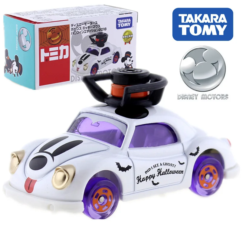 

Tomica Disney Motors Pumpkin Mickey Mouse Beetle Halloween Edition 2019 Diecast Metal Model Toy Vehicles Kids Toys
