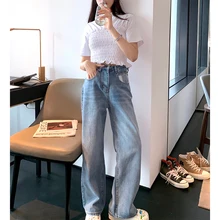 Женские узкие джинсы, весенние прямые женские джинсы, джинсовая одежда, повседневные винтажные хлопковые брюки, джинсы, стиль