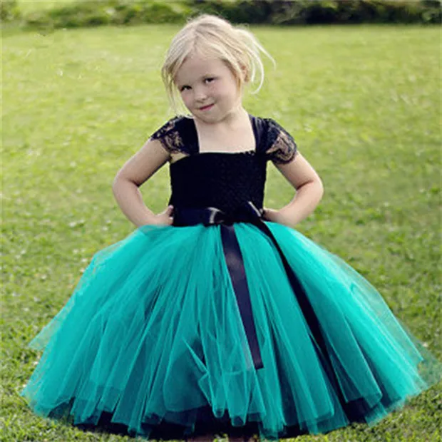teal dress baby girl