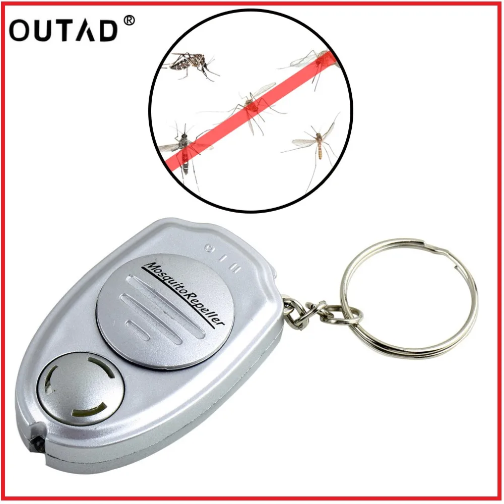 

2018 NEW Portable Electronic Ultrasonic Mosquitoes Pest Mouse Killer Magnetic Repeller Outdoor Mini Keychain key clip Repeller