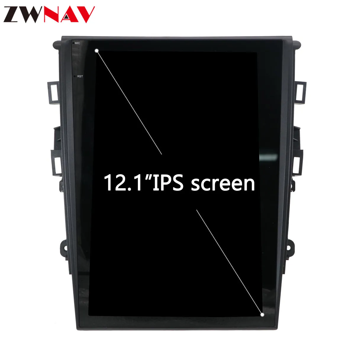 Sale PX6 4+64G Tesla style Android 8 Car Multimedia Player For Ford Mondeo Fusion MK5 2013+ GPS Navigation Autoradio video big screen 4