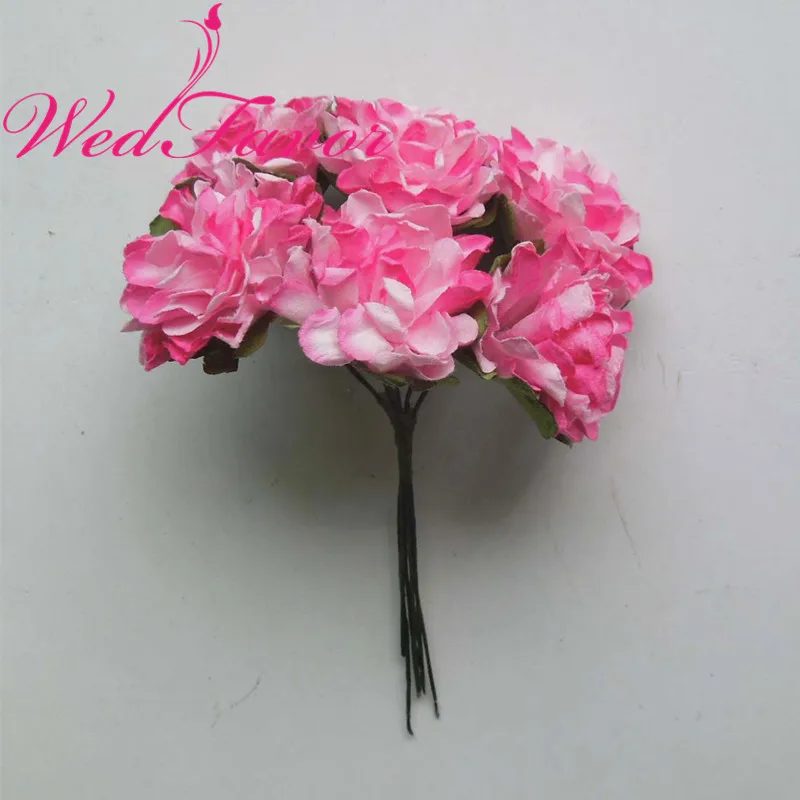 144pcs 3cm artificial chrysanthemum mulberry paper carnation flower paper carnation flower