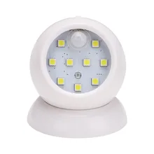 Автоматическое отслеживание движения Активированный беспроводной датчик COB освещение для помещений и улицы сад стены патио сарай