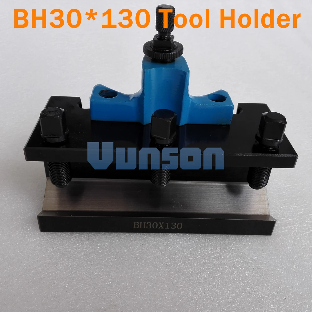 

BH30*130 European Style Turing and Facing tool holder with V type groove for B type Tool Post Lathe Swing Diameter 300mm~500mm
