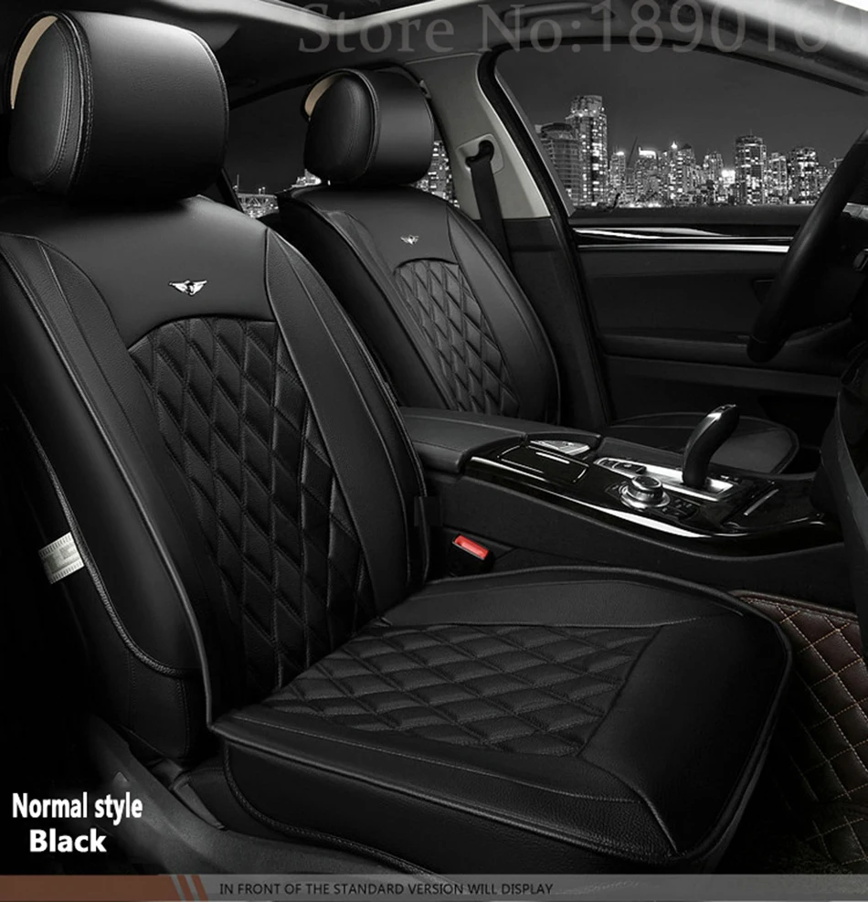 Универсальные чехлы для автомобильных сидений из искусственной кожи для Ford Mondeo Focus 2 3 kuga Fiesta EDGE EXPLORER Fiesta Fusion автомобильные аксессуары для укладки