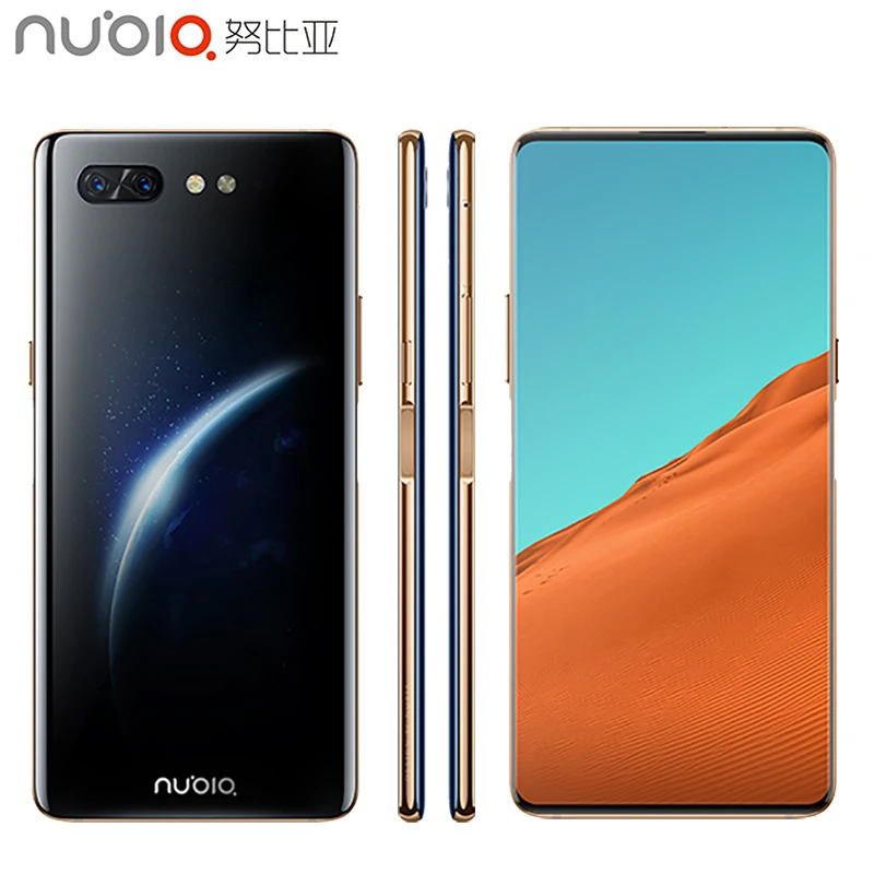 Оригинальный Nubia X мобильный телефон 6 26 дюймов 8 ГБ ОЗУ 256 Гб ПЗУ Snapdragon 845 Восьмиядерный Android 1 двойная камера 3800