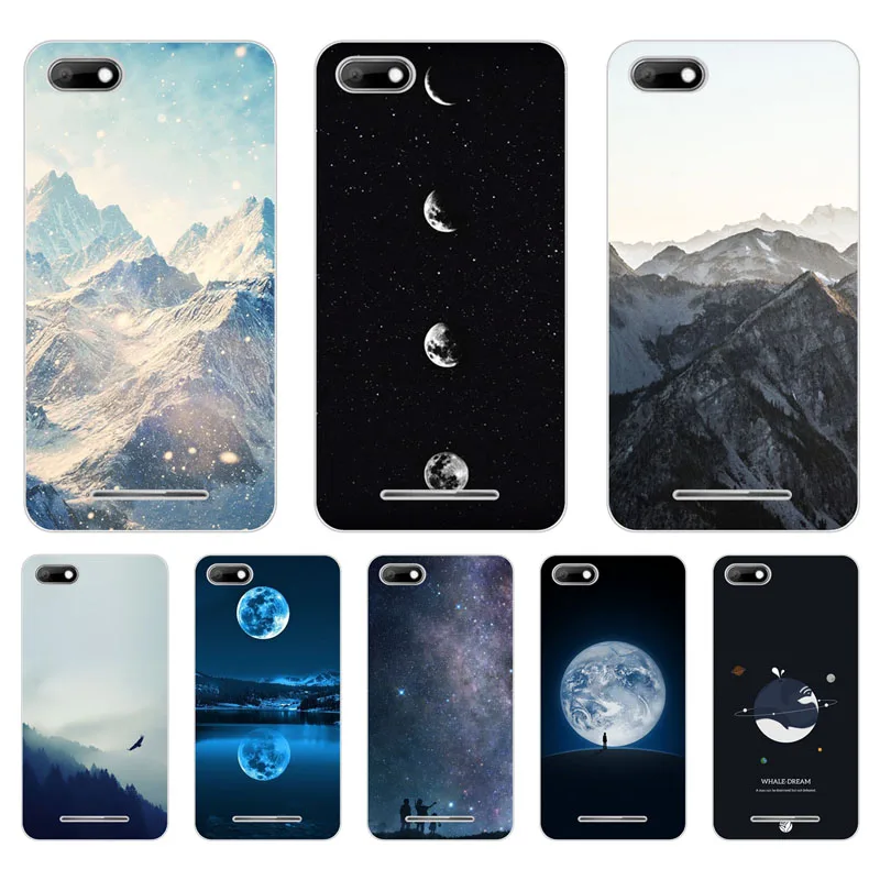 

for BQ strike BQS 5020 Case,Silicon scenery Painting Soft TPU Back Cover for BQ BQS-5020 Protect Phone cases shell