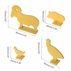1 компл. Дартс цель животных форма открытый стрельба практика украшения мини катапульта тактический Airsoft аксессуары Стрельба Цель