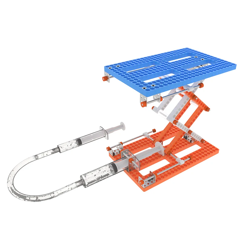 

DIY STEM Toys for Children Physical Scientific Experiment Creativity Learning Educational Toy DIY Hydraulic Lifting Gift