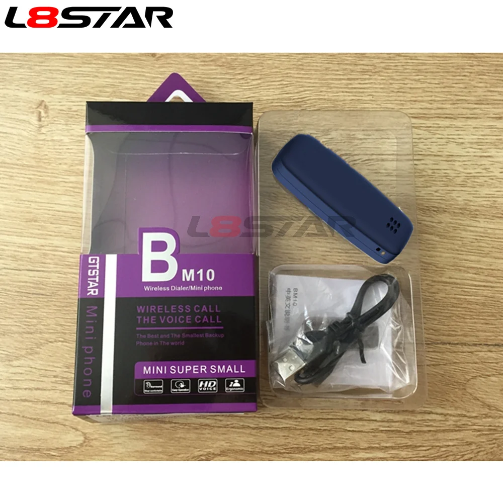 L8STAR BM10 Mini telephone Cellphone Super Small Mini mobile Phone Magic Voice Bluetooth Earphones Wireless Headphone