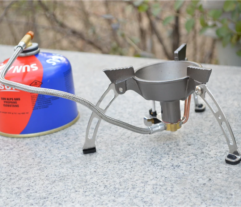 Brs 11 outdoor stove stoves cooker camping cookware set split gas stove