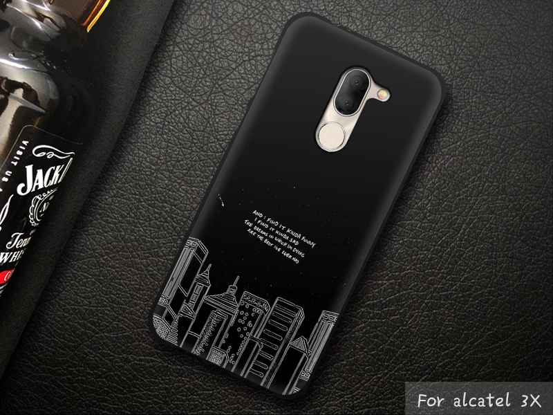 JURCHEN чехол для телефона с рисунком из мультфильма для Alcatel 3X3 X 5058y 5058i Чехол Мягкий ТПУ силиконовый чехол для Alcatel 3X чехол 5,7"