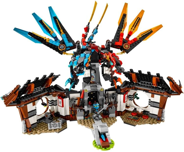 子供のおもちゃ中国ブランドレンガおもちゃセルフロックレンガと互換性lego Ninjagoドラゴンの鍛造 Noオリジナルボックス Brick Toys Compatible With Legochildren Toys Aliexpress