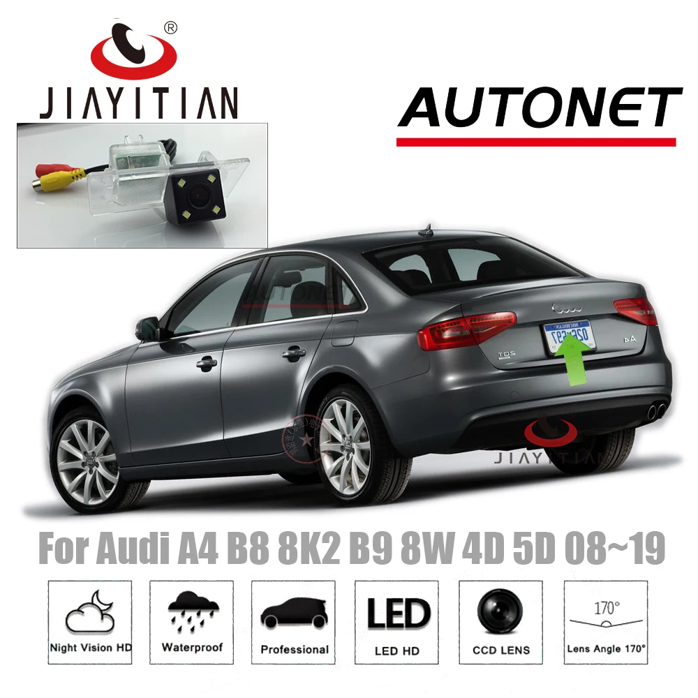 Jiayitian Rear Camera For Audi B8 8k2 B9 8w 4d Sedan 5d Wagon 08 19 Ccd Night Vision Backup Camera License Plate Camera Rear View Camera Night Vision Backup Cameracamera For Audi Jiayitian Rear Camera For Audi B8 8k2 B9 8w 4d Sedan 5d Wagon 08 19 Ccd Night Vision Backup Camera License Plate Camera Rear View Camera Night Vision Backup Cameracamera For Audi