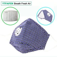 YTFAIFEN детская хлопковая N99 Маска детская маска для рта Муфельная Нетканая ткань мультфильм ребенок Анти Пыль дышащая для PM 2,5 смога дымка