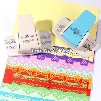 

New fancy border punch S flower design embossing Punch scrapbooking handmade edge device DIY paper cutter Handmade Craft gift