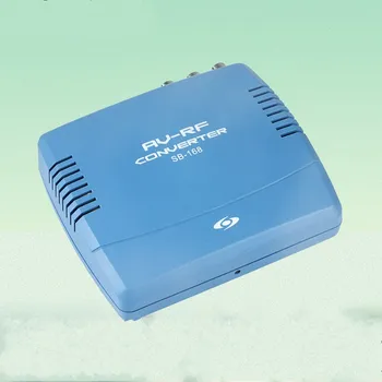 

NEW 1PC SB-168 AV signal to RF converter AV to TV AV-RF set-top box connected to the old TV