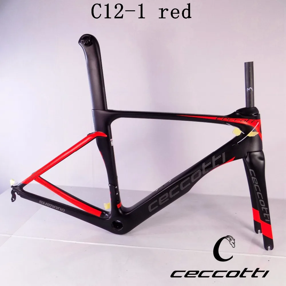 Clearance 2018 new bike frame carbon road bike Ceccotti c12-1red /white T1000 Carbon 700C wheels 6 Clearance 2018 new bike frame carbon road bike Ceccotti c12-1red /white T1000 Carbon 700C wheels 6