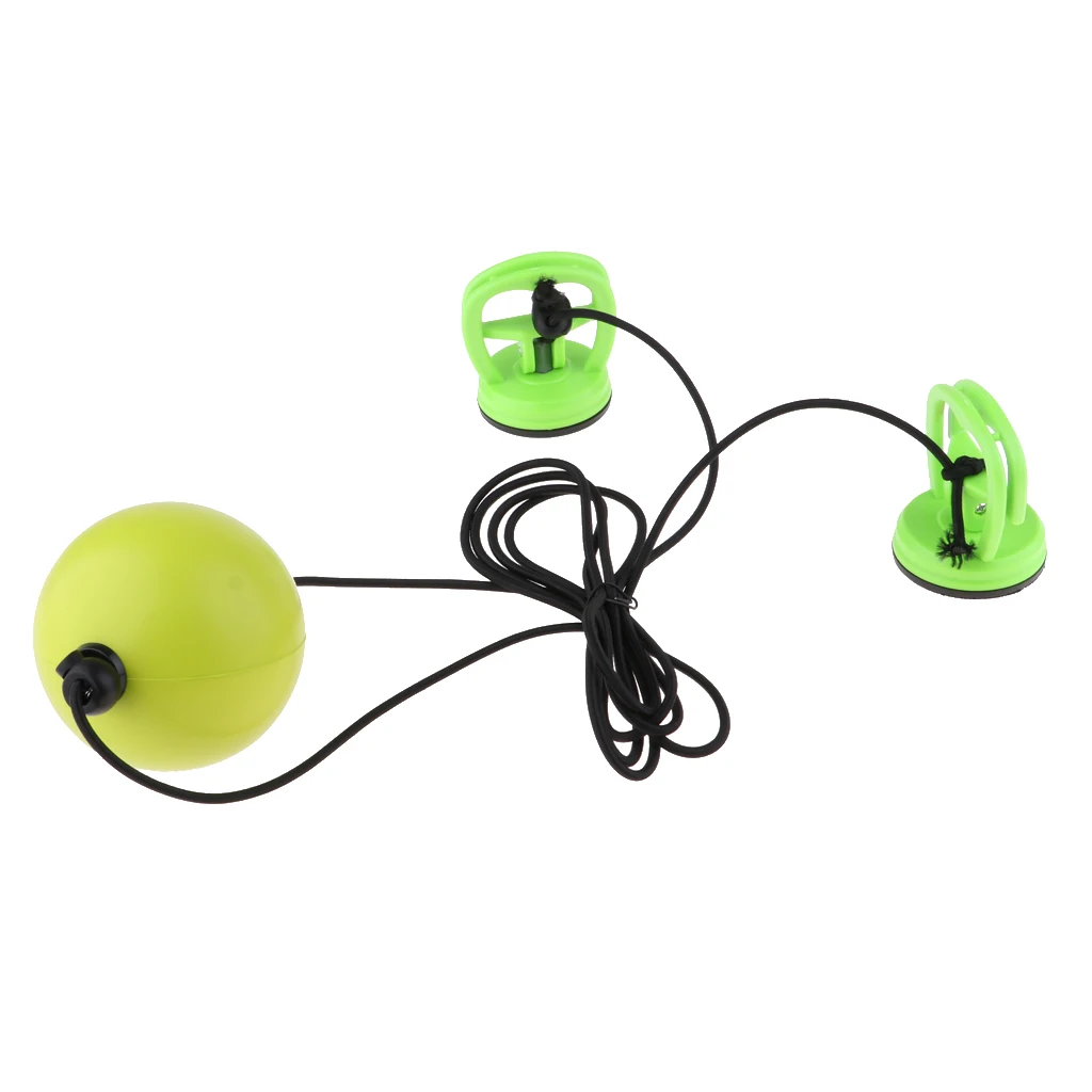 Perfeclansports Store-Double End Bag MMA Thai Boxing Punch Bag Suction Cups Speed Ball Training
