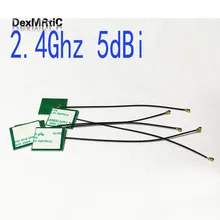 2 шт. 2.4 ГГц 5dbi внутренних pcb-антенна Wi-Fi Omni IPX для IEEE802.11b/g/n WLAN Системы Wi-Fi антенны для ноутбука