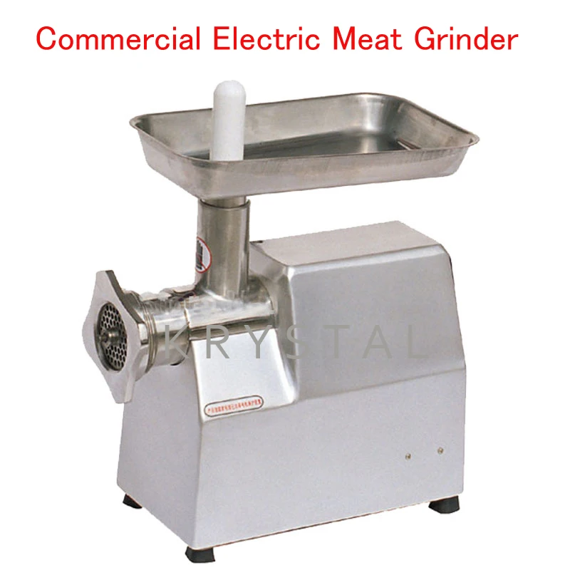 Commercial Electric Meat Grinder Stainless Steel Meat Grinding Machine Meat Mincer with English Manual TJ22A Commercial Electric Meat Grinder Stainless Steel Meat Grinding Machine Meat Mincer with English Manual TJ22A