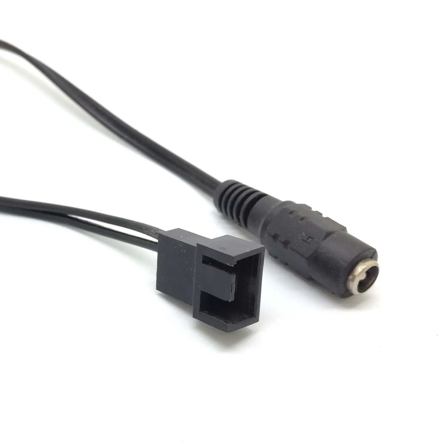 PC 4pin вентиляторы штекерные до 5,5x2,1 мм Женский DC кабель питания 12 В 9 в 5 в вентилятор адаптер конвертер шнур