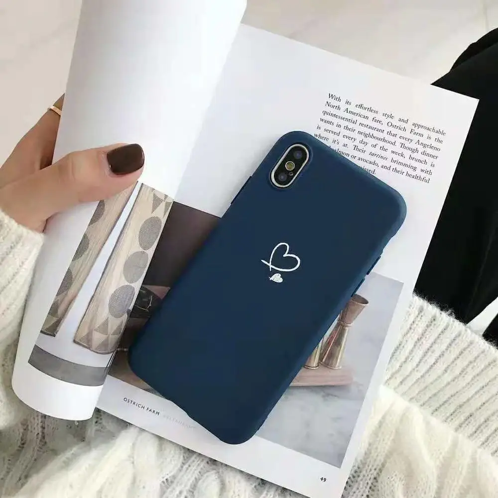 Coque для Iphone XS чехол мультфильм мягкий силиконовый чехол для телефона для Ipone 8 7 Plus X XS 6 6 S 6 S 5 5S SE Funda Coque - Цвет: Коричневый