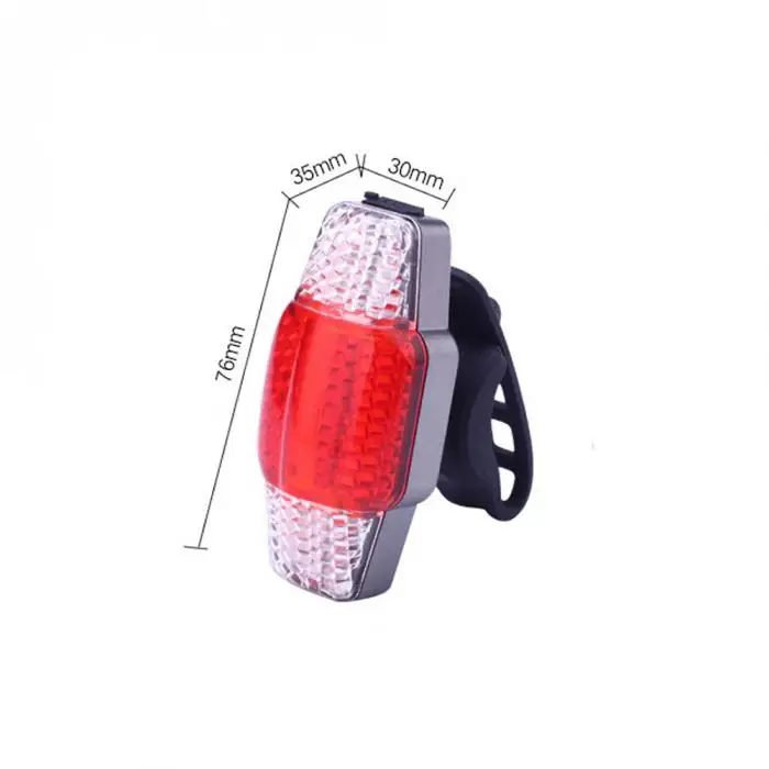 Sale Hot Selling USB Rechargeable Bicycle Rear Light Cycling LED Taillight Waterproof Mountain Road Bike Lamp 8