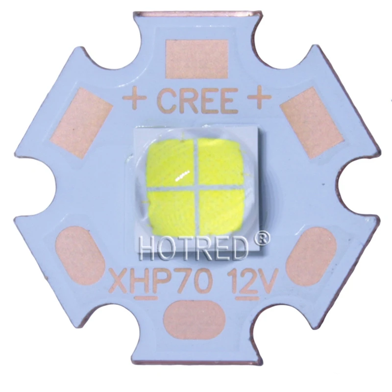 CREE XHP70 6500K холодный белый 5000K нейтральный 3000K теплое белое светодиодное освещение