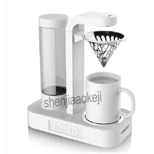 Кофемашина Автоматическая американская капельная офисная мини-кофейная машина ручной удар Бытовая кофемашина 220 В 600 Вт 1 шт