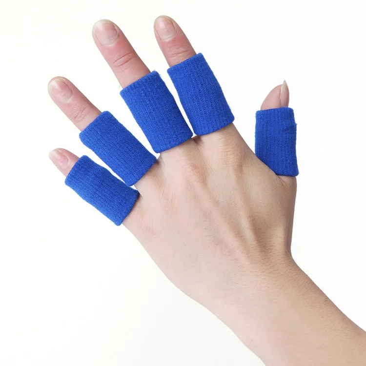Sports Finger Splint Guard Finger Protector Sleeve Support Basketball