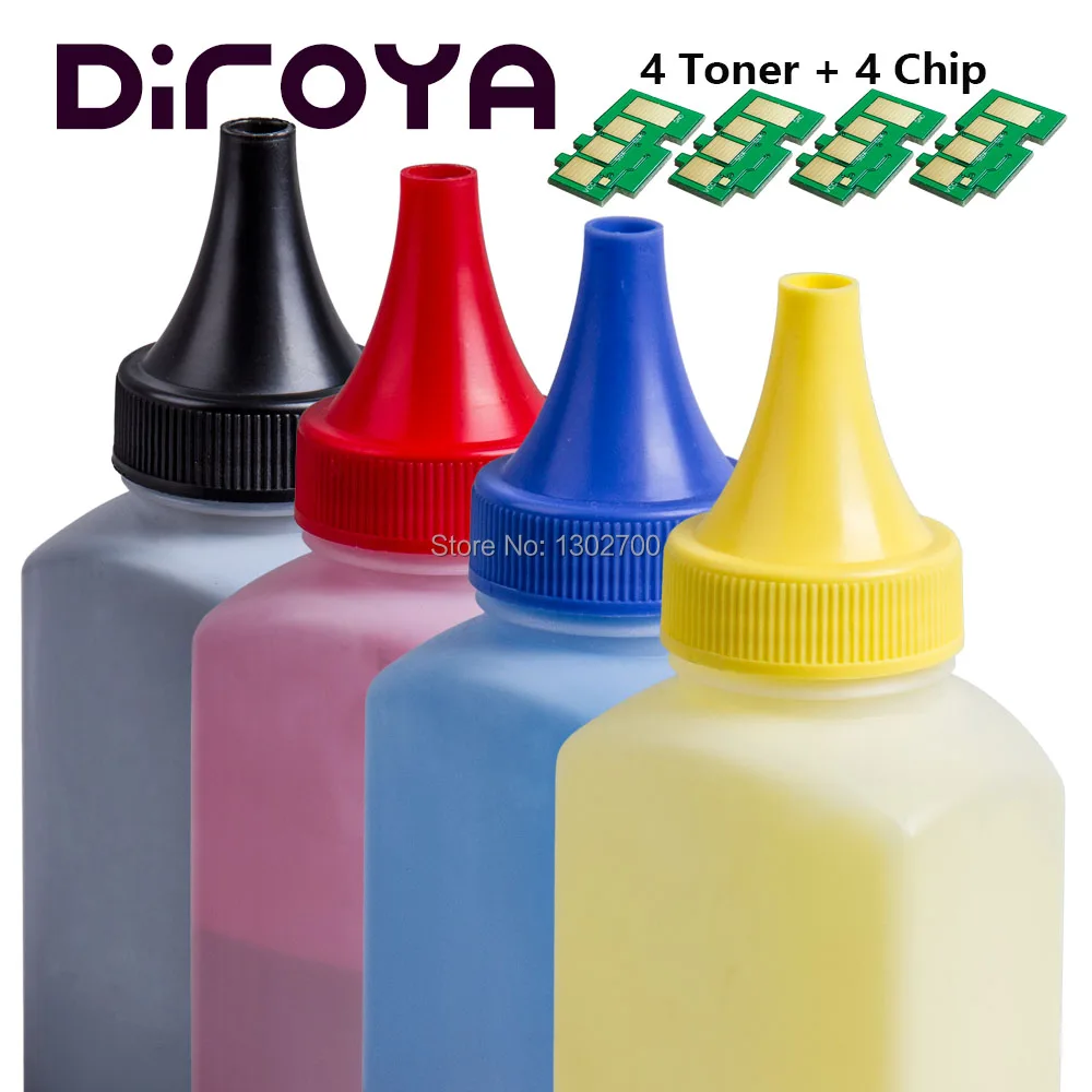

1SET CLT 504S Toner Cartridge chip Powder Refill KIT For samsung CLP-415 CLP 415 415NW CLX-4195 CLX 4195FN 4195FW C1810 C1860FW