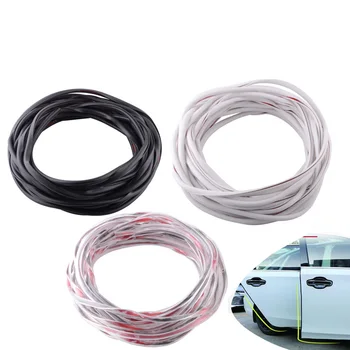 

NS Modify 8M Universal Car Door Edge Rubber Scratch Protector Rubber Trim Molding Scratch Adhesive Strip Anti-Rub Car Styling