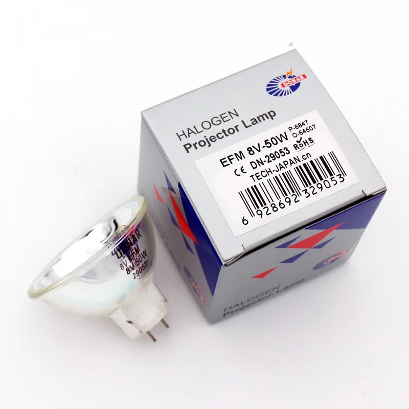 

For DONAR EFM 64607 Halogen Cup Light 8V50W 6847 Kehua Bio MK3 Microplate Reader Microscope Light Cup Bulb 8V