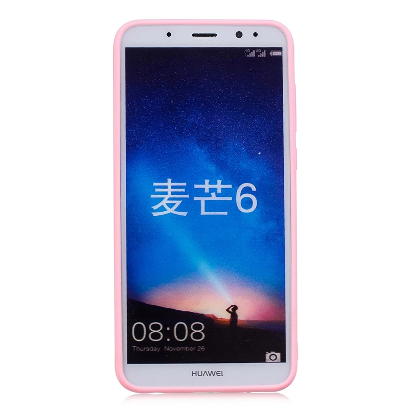 Для Huawei Mate 10 Lite Case Mate10 Candy мягкая резиновая задняя крышка для Maimang 6|Бамперы| |
