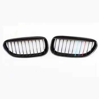 

Gloss black M color For BMW E63 E64 Front Bumper Kidney Grille 6 Series Coupe Convertible 2005 - 2010 630i 650i