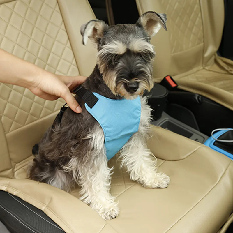 Детская безопасность ремень безопасности для животных для автомобиля жгут собака поводок ремень безопасности ошейник товары для собак вещи колодки Регулируемая Собака Автокресло
