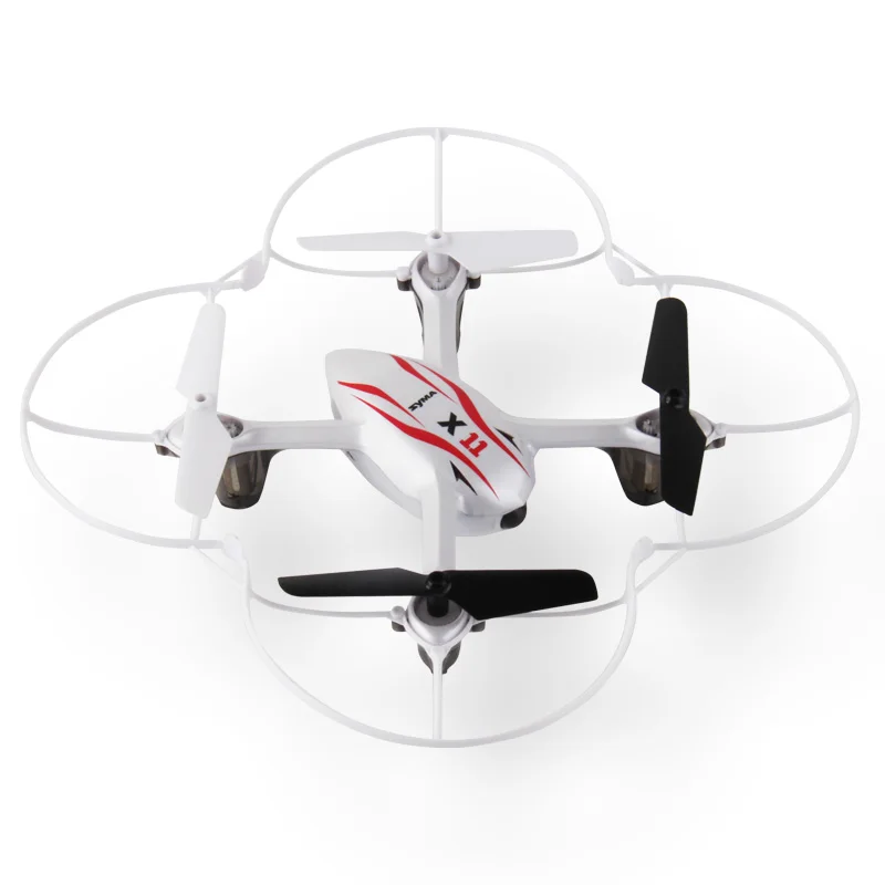 Syma X11 мини Дрон с 2 4G 4CH 6 Axis Gyro RC Квадрокоптер светодиодный свет 3D клапаном
